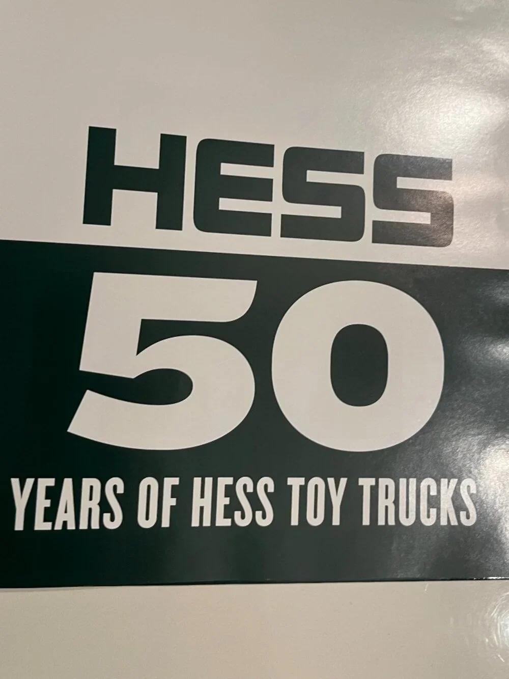 Hess 50 Years of Hess Toy Trucks Hardcover Book 50th Anniversary Collector Guide